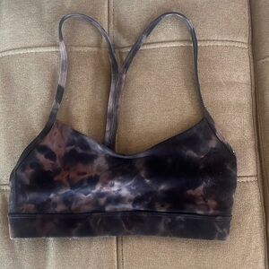 Lululemon purple galaxy/tie dye sports bra